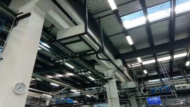 減震器生產車間吊頂除濕機